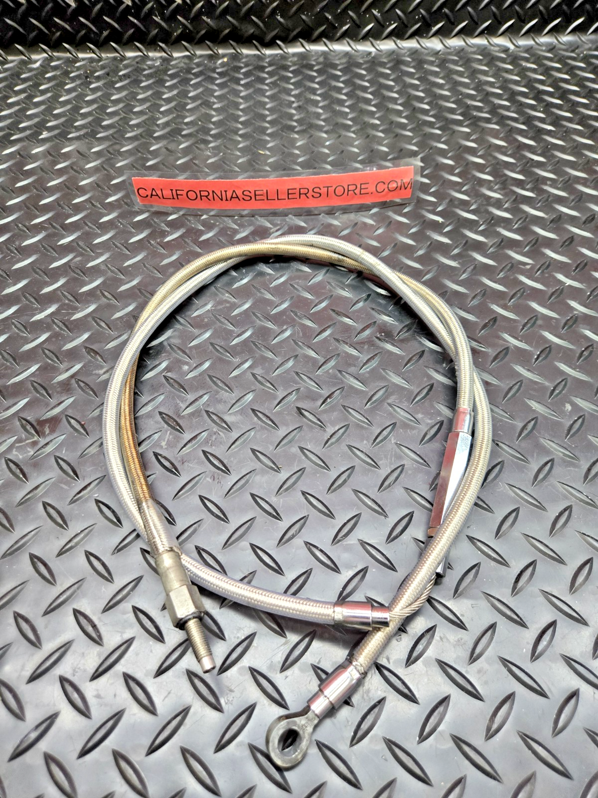 60" Steel Braided Clutch Cable for Harley XL Softail Heritage Road King  #0872