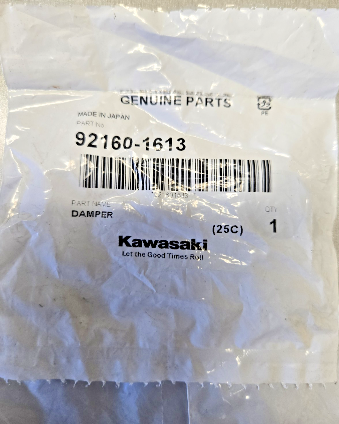 3X Kawasaki OEM Damper EN650 VULCAN S - 92160-1613 #0581