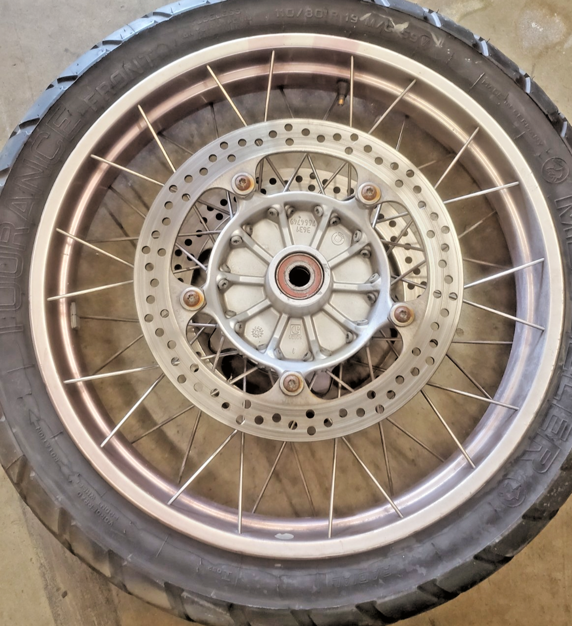 BMW R1150GS AND ADVENTURE ABS 17" REAR WHEEL 17 " FRONT WHEEL