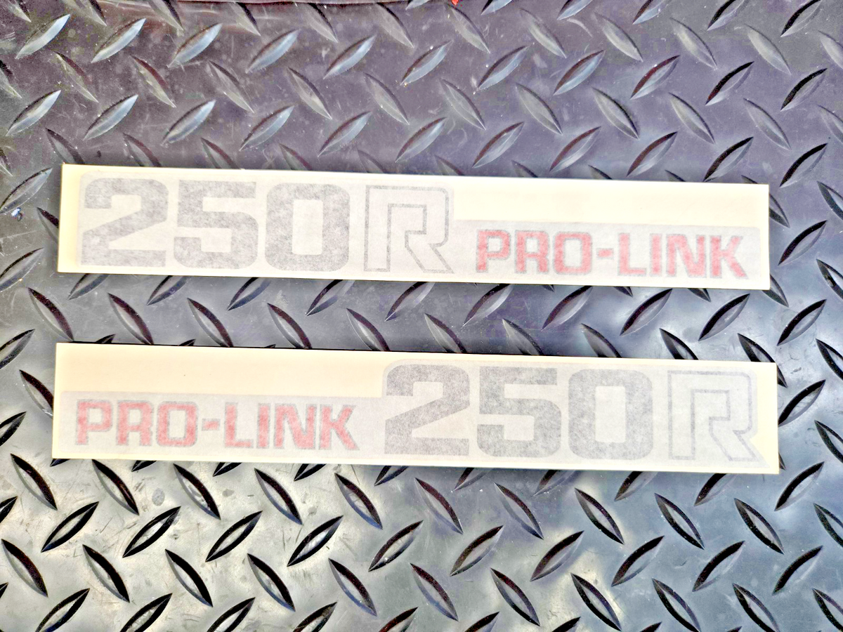 HONDA VINTAGE CR250R Prolink Pro Link swingarm decal sticker #1230