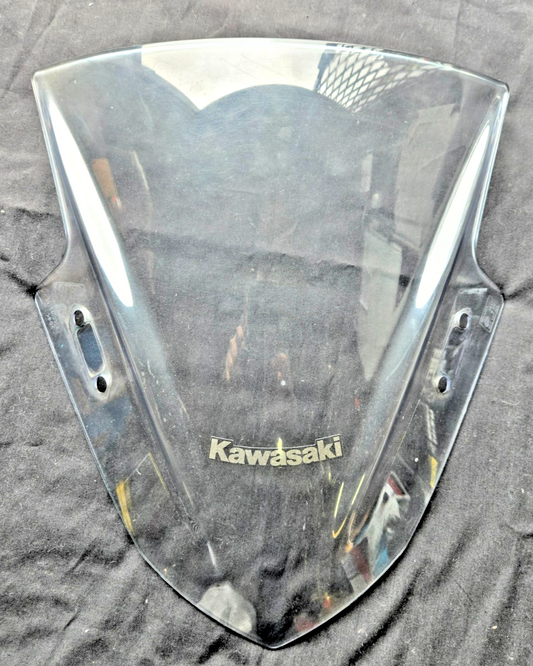 2013 17 KAWASAKI NINJA 300 FRONT WINDSHIELD OEM 39154-0318 Clear #0352