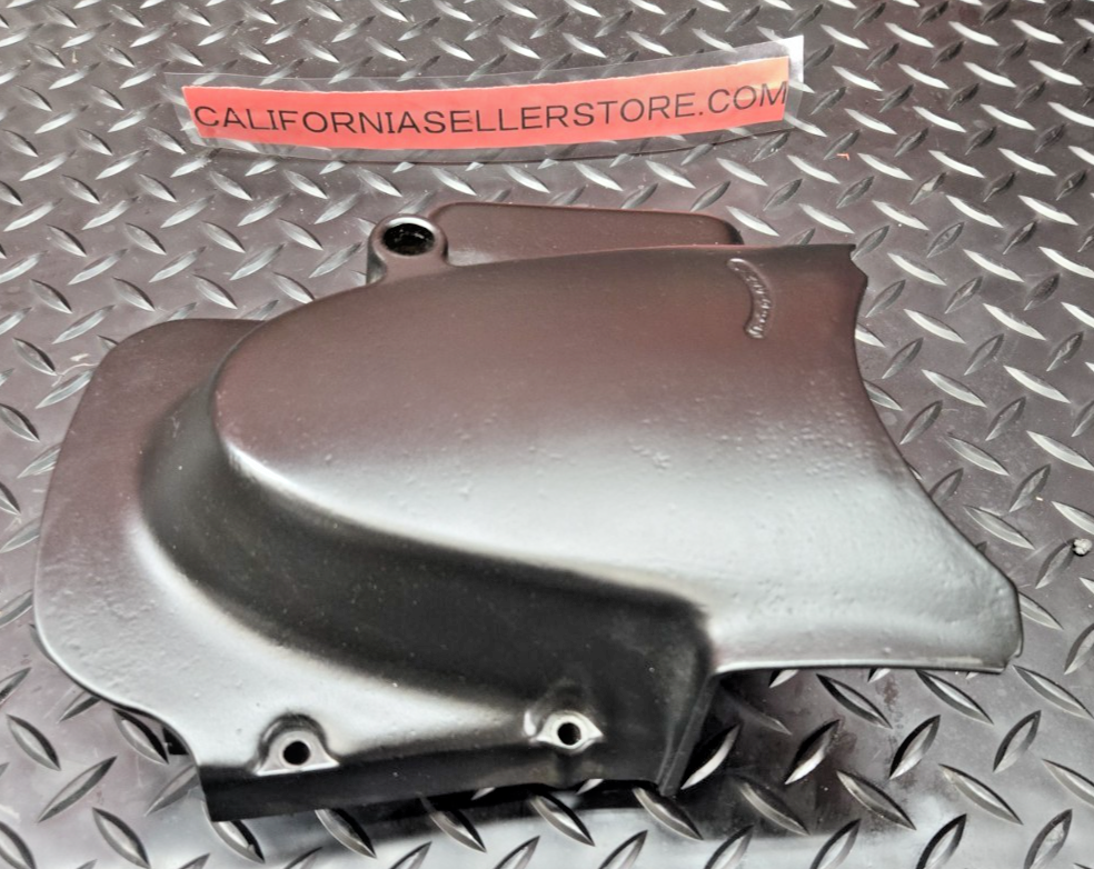1976 Honda CB550F CB550 left side engine sprocket cover 1974-1978  #0992
