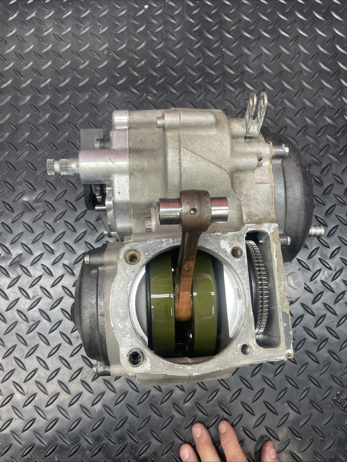 VOR Vertemati 503 2002 Engine Crankcase Complete Inside   No Stator  #1348