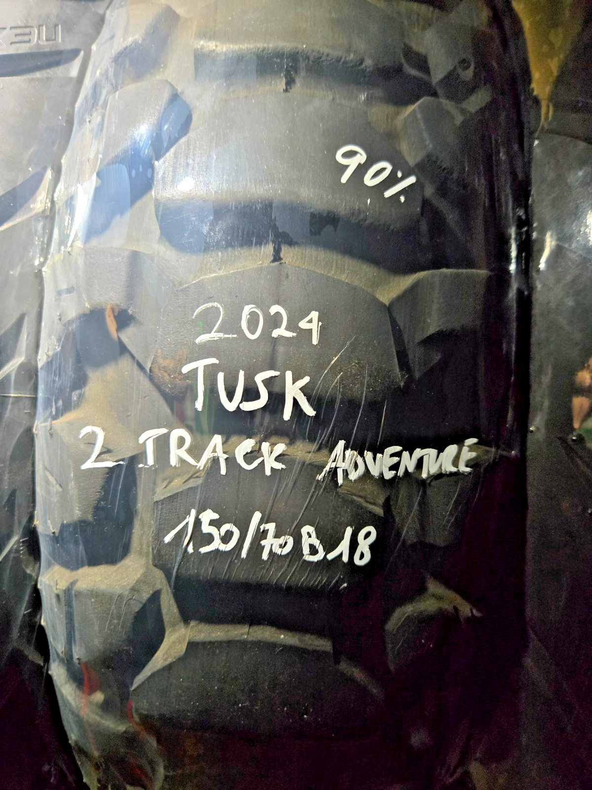 USED TUSK 2 TRACK ADVENTURE 150 70 18  2024   95%