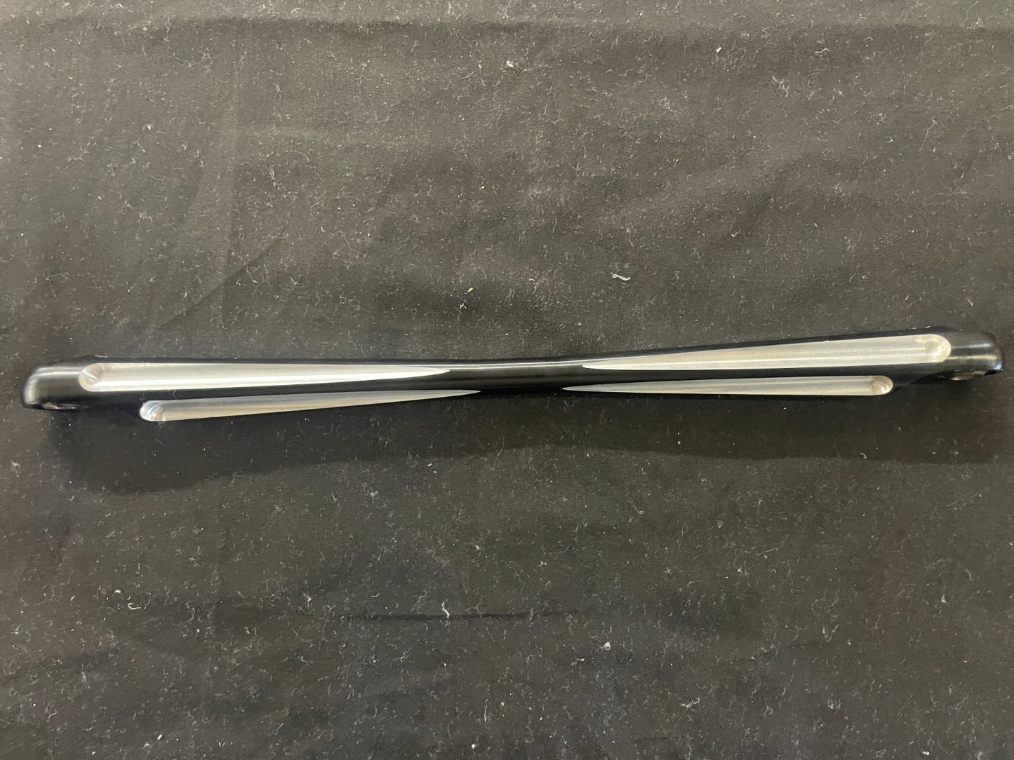 Black CNC Shifter Rod Round Shift Linkage HARLEY Touring FLHT Softail 12"  #0202