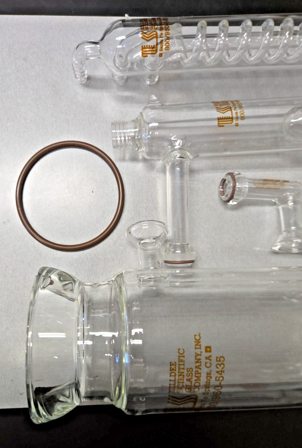 Killdee Scientific Glass Company, Inc. Science Lab Glass Equipment #1267