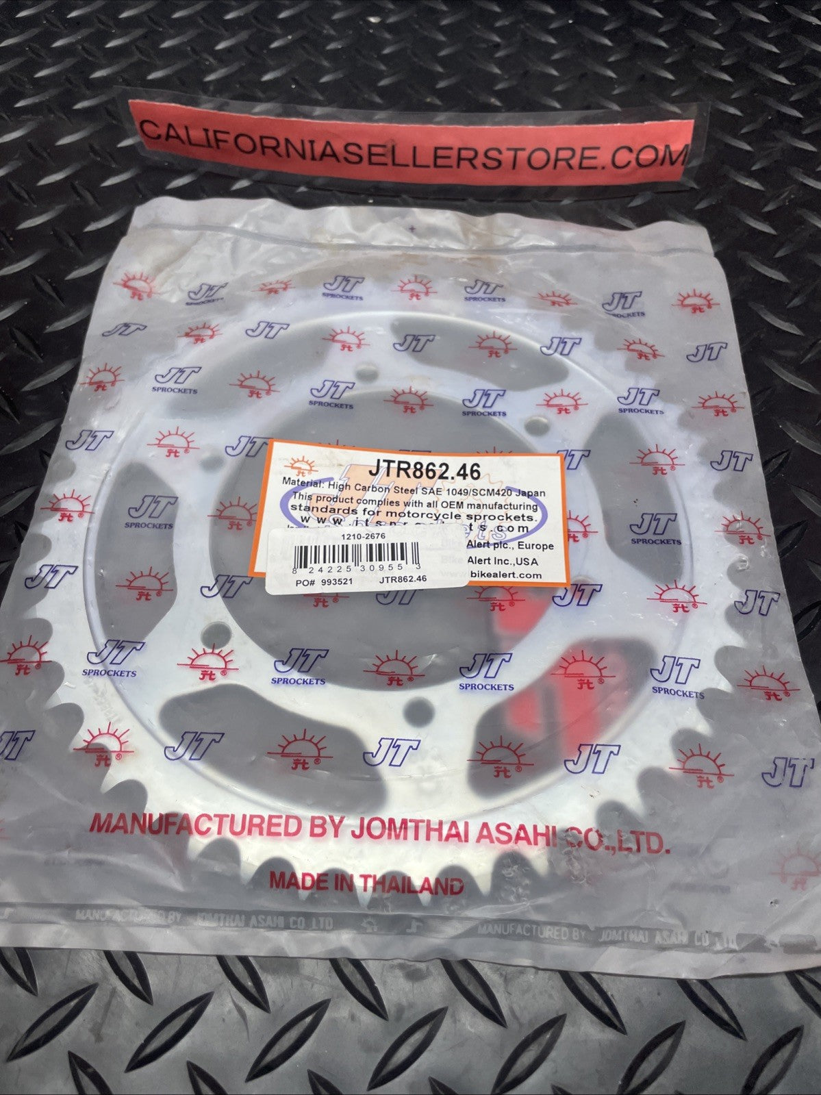 Yamaha FZ600 1986/88 JT Rear Sprockets JTR862.46T  1210-2676  #0829