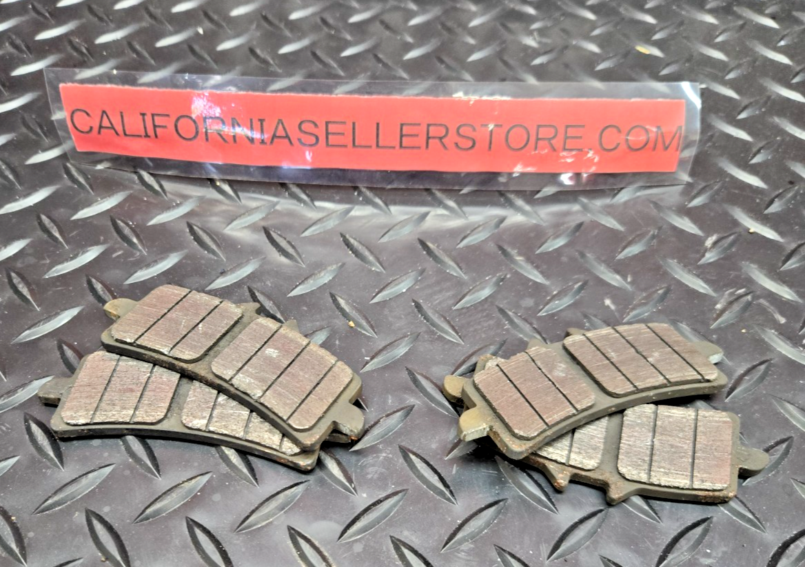 BREMBO FRONT USED BRAKE PADS SET TT2182FF  BREMBO 07.9882.31  #0786