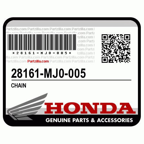 USED HONDA CHAIN ALTERNATOR DRIVE HONDA CB700 NIGHTHAWK 1984-1986  #0331