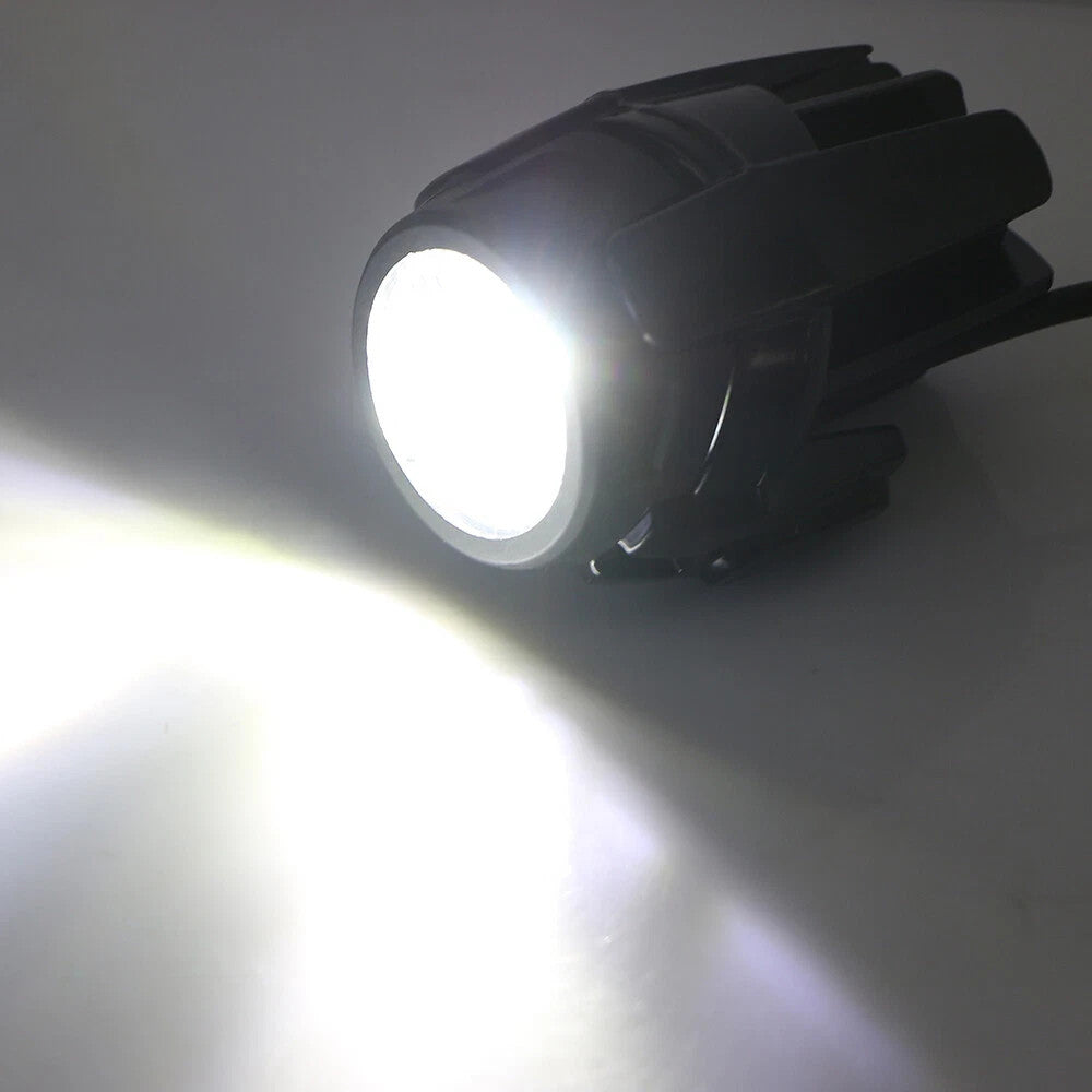 Spot LED Auxiliary Fog Light Driving Lamp Universal Motorcycle #0452