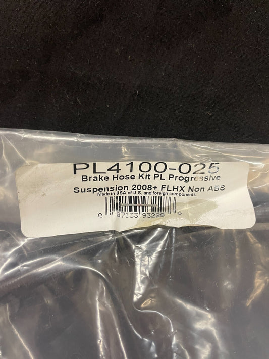 Russell R08756DS Braided Front Brake Line Kit 2008+ Touring FLHX NON-ABS  #0431