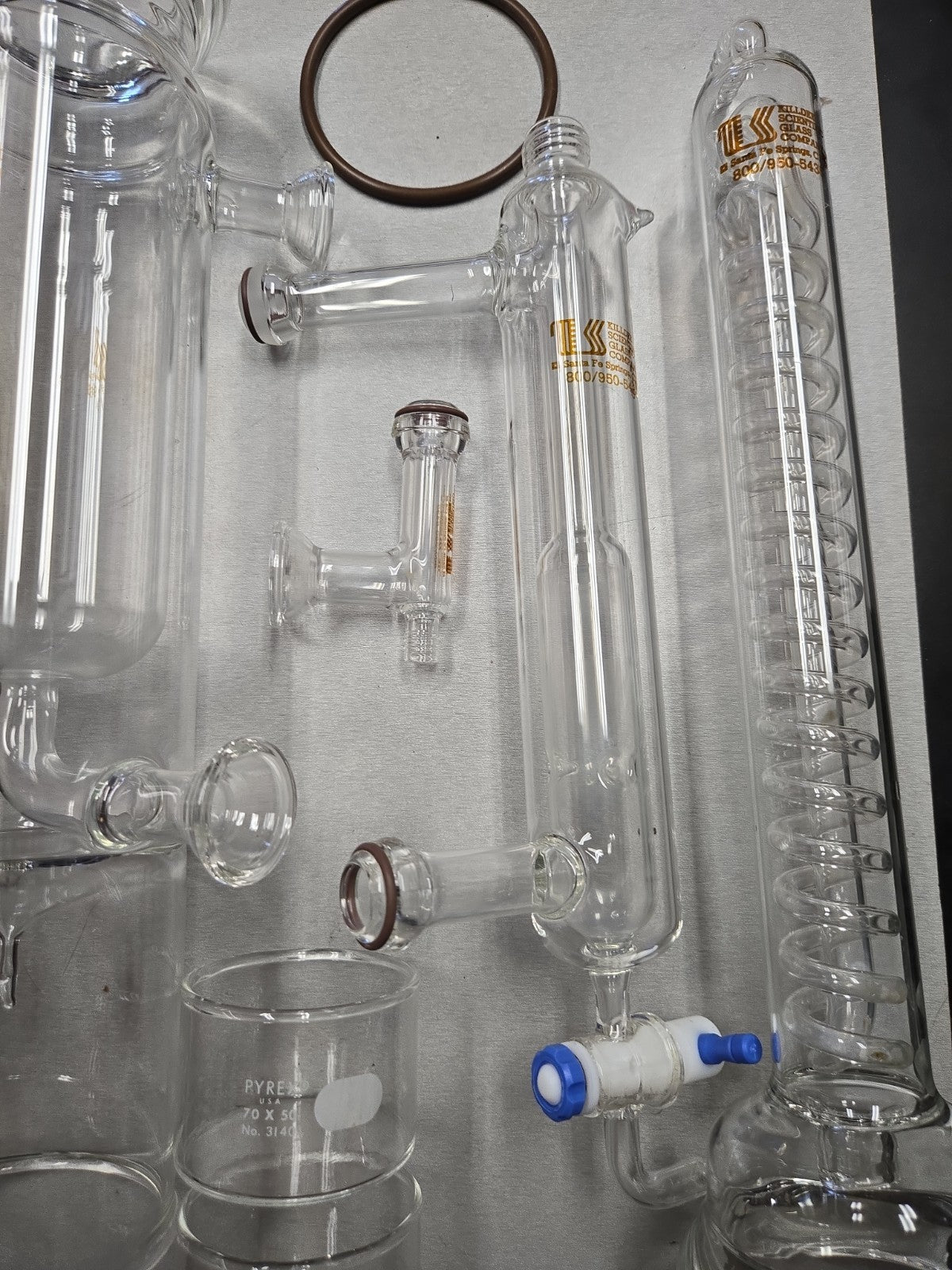 Killdee Scientific Glass Company, Inc. Science Lab Glass Equipment #1267