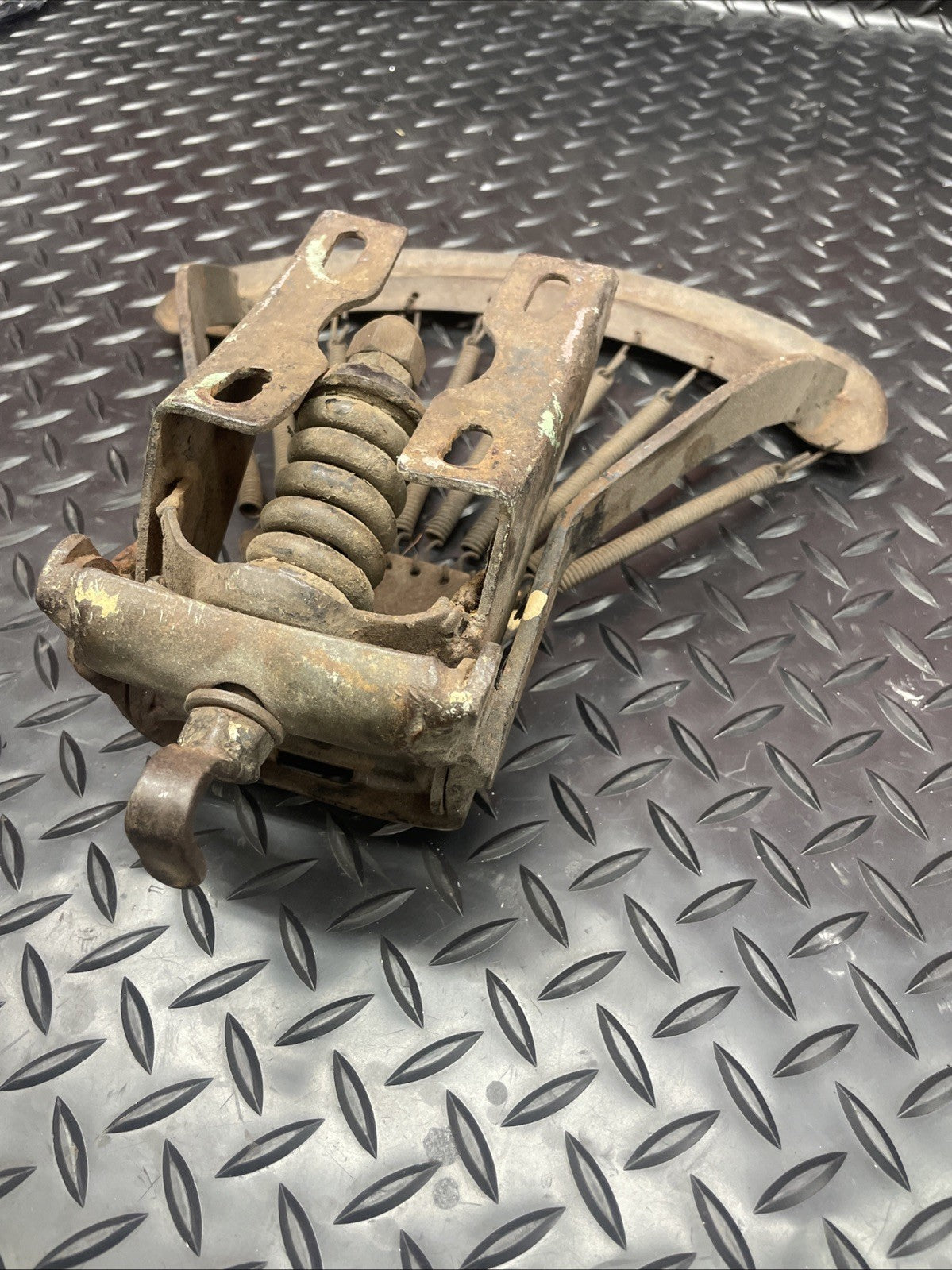 Vintage Aquila Classic Motorcycle Seat Hyosung Lambretta Scooter  #0986