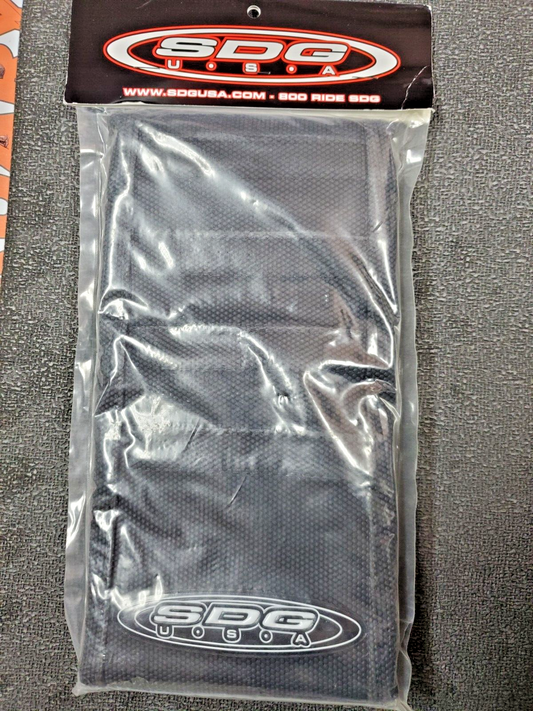 SDG 9-Pleat Gripper Seat Cover  - KXF (Black / black) 963332 KAWASAKI KXF #0135