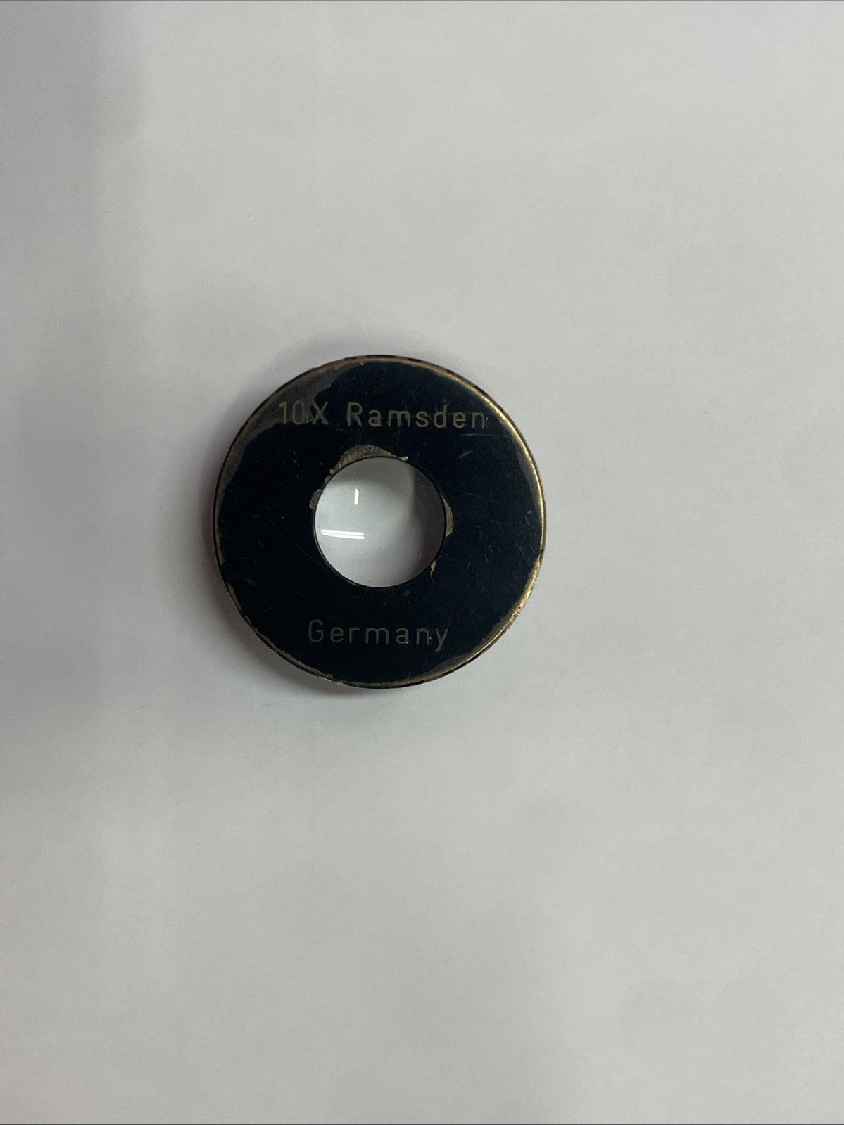 MICROSCOPE PART EYEPIECE 10X RAMSDEN GERMANY  #1293