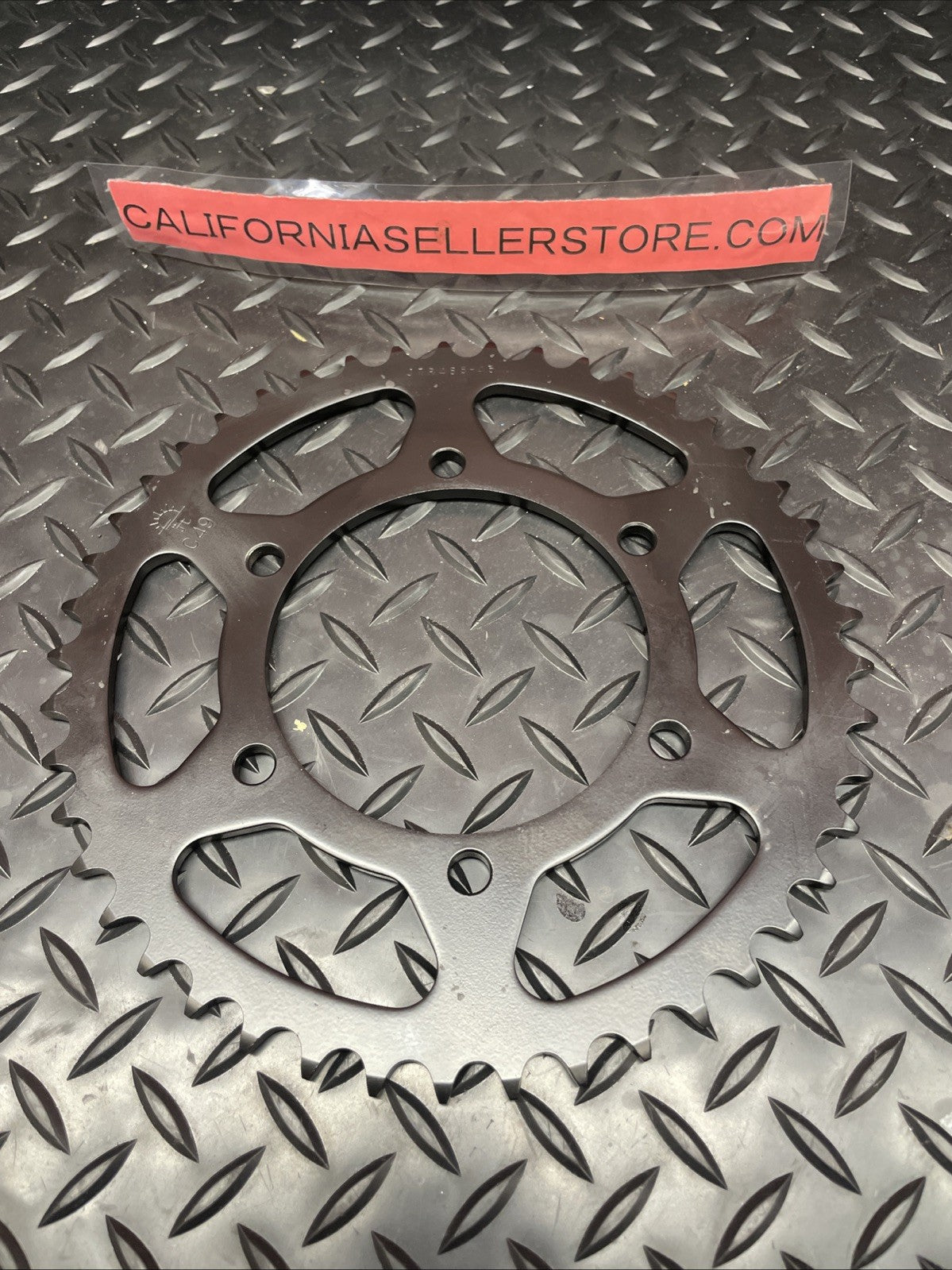 JT Steel Black Rear Sprocket - Motorcycle JTR486 45  #0819