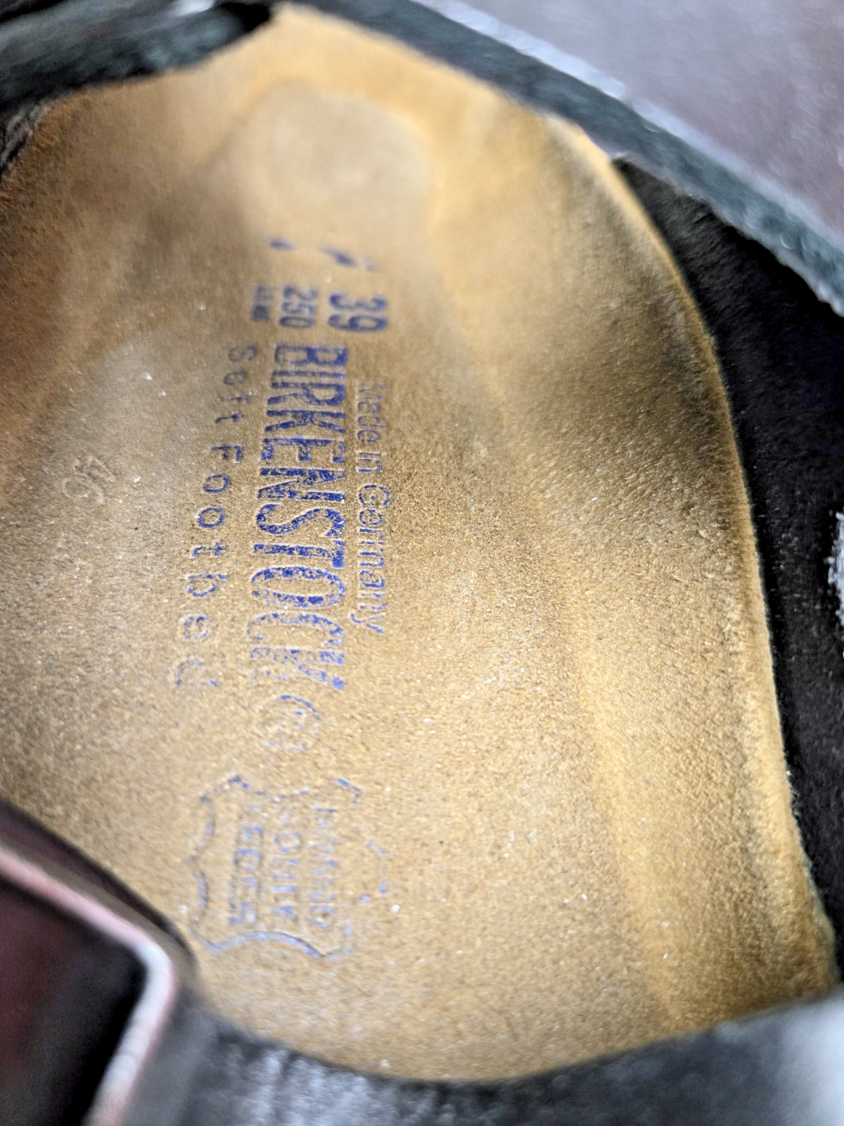 Birkenstock Arizona Black Shoes Sandals WOMEN Size 39 250 US 8 #0503