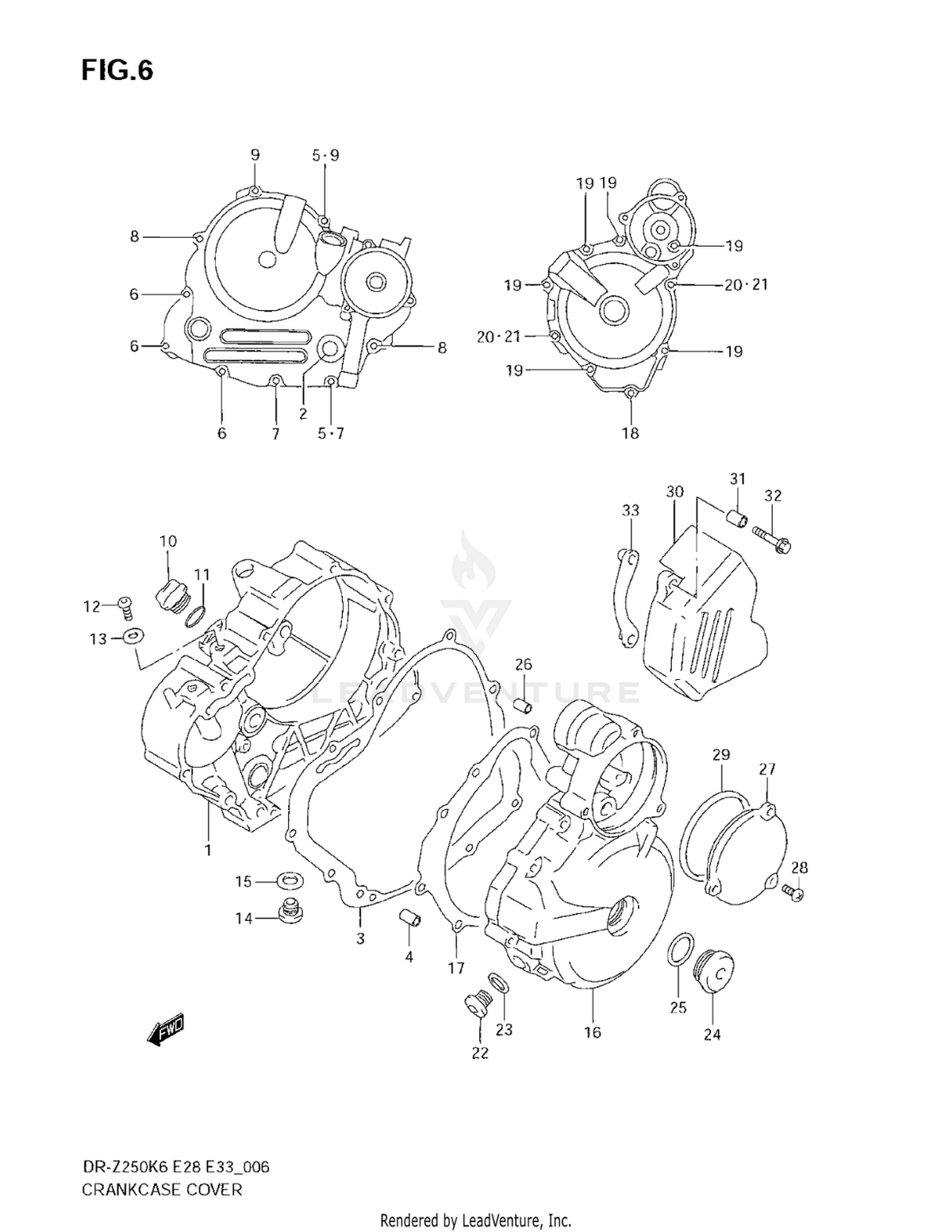 Suzuki OEM O-RING STARTER DRZ250 400SM 400S GSXR750 600 09280-71008 #1221