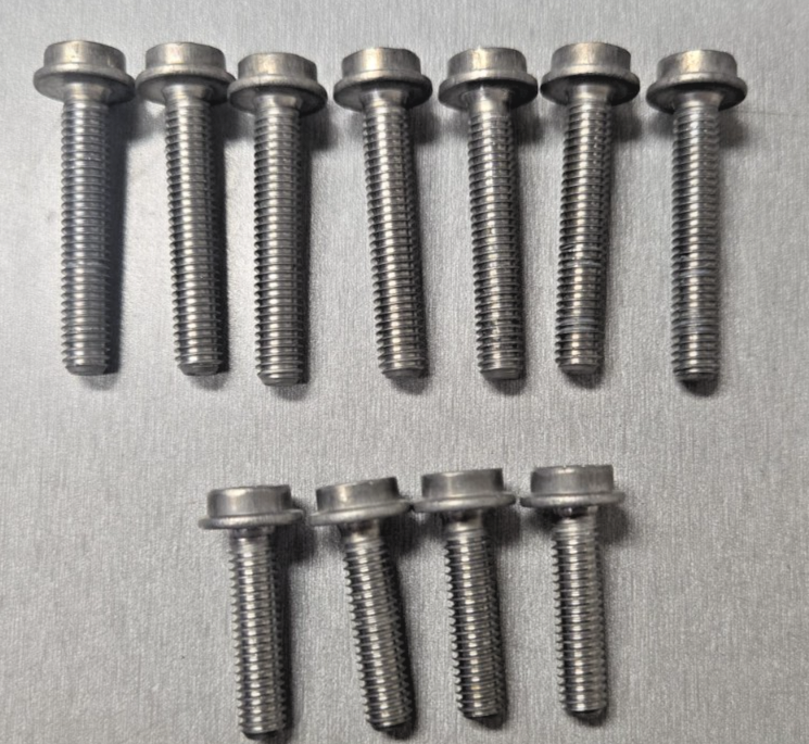 M6 X 1.25 Titanium Low Profile T30 Torx Head Bolt BMW-RIBE AL9-SOLD EACH #0640