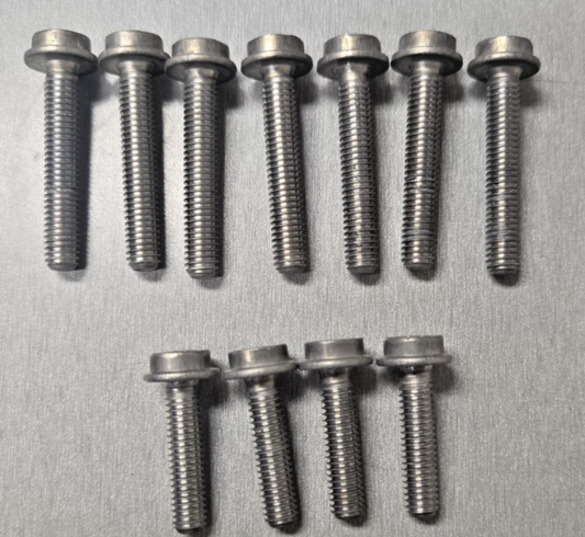 M6 X 1.25 Titanium Low Profile T30 Torx Head Bolt BMW-RIBE AL9-SOLD EACH #0640