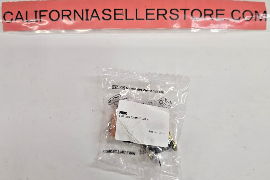 RK 520 Max-X Connecting Link Clip Gold  #1138