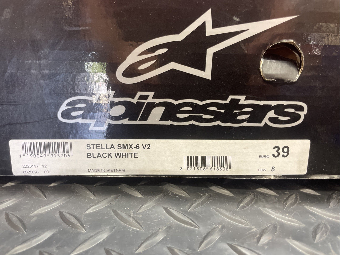 Alpinestars Stella SMX-6 V2 Racing Boots US 8  #1050