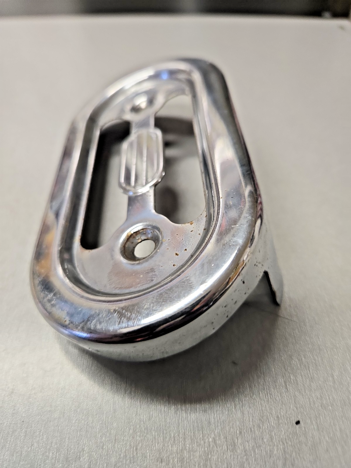 Harley Chrome Voltage Regulator Cover Oem #1231