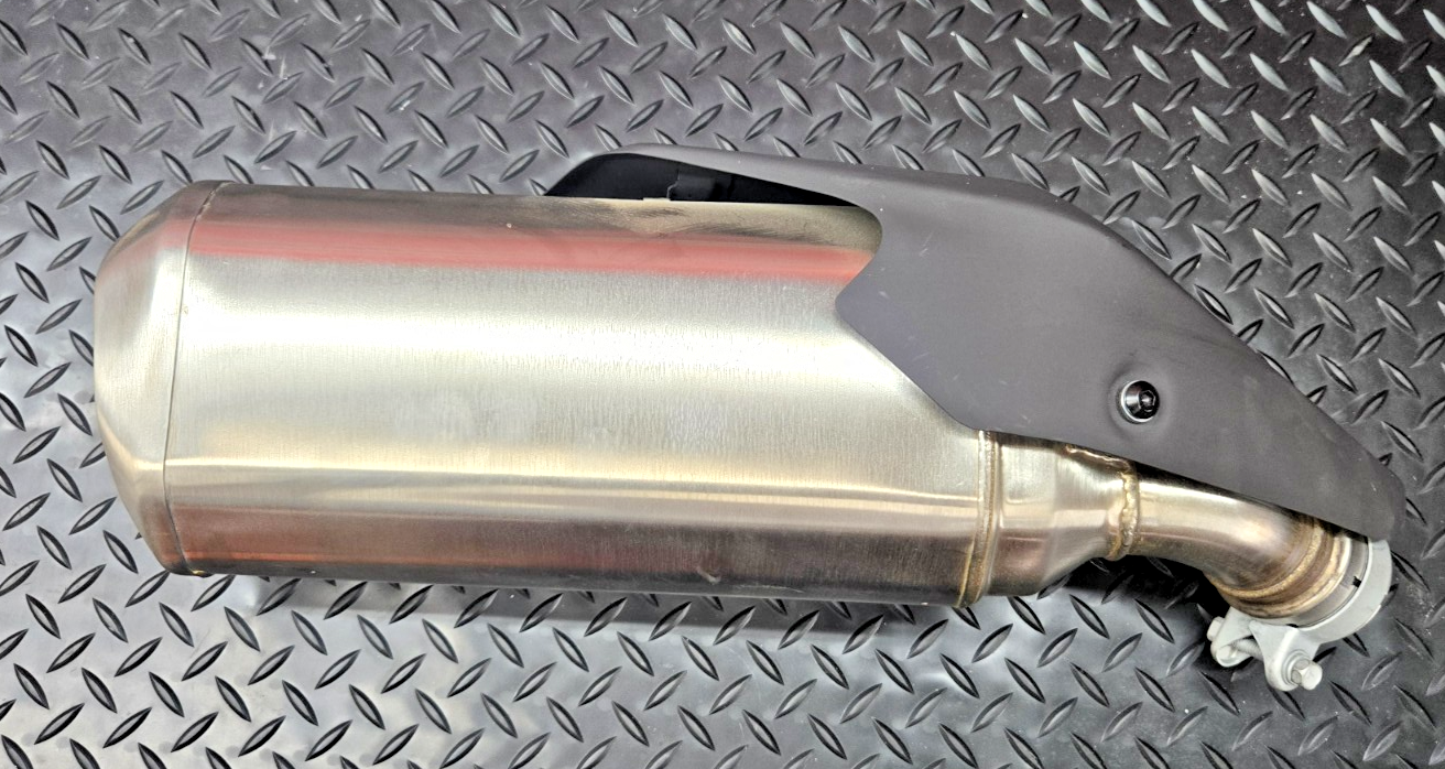 KAWASAKI NINJA ZX4RR Exhaust Original Muffler OEM EXHAUST ZX400 #0530