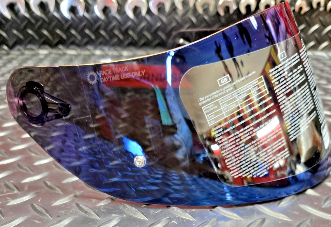 AGV K3 K4 Visor IRIDIUM BLUE 0130-0741  #0844