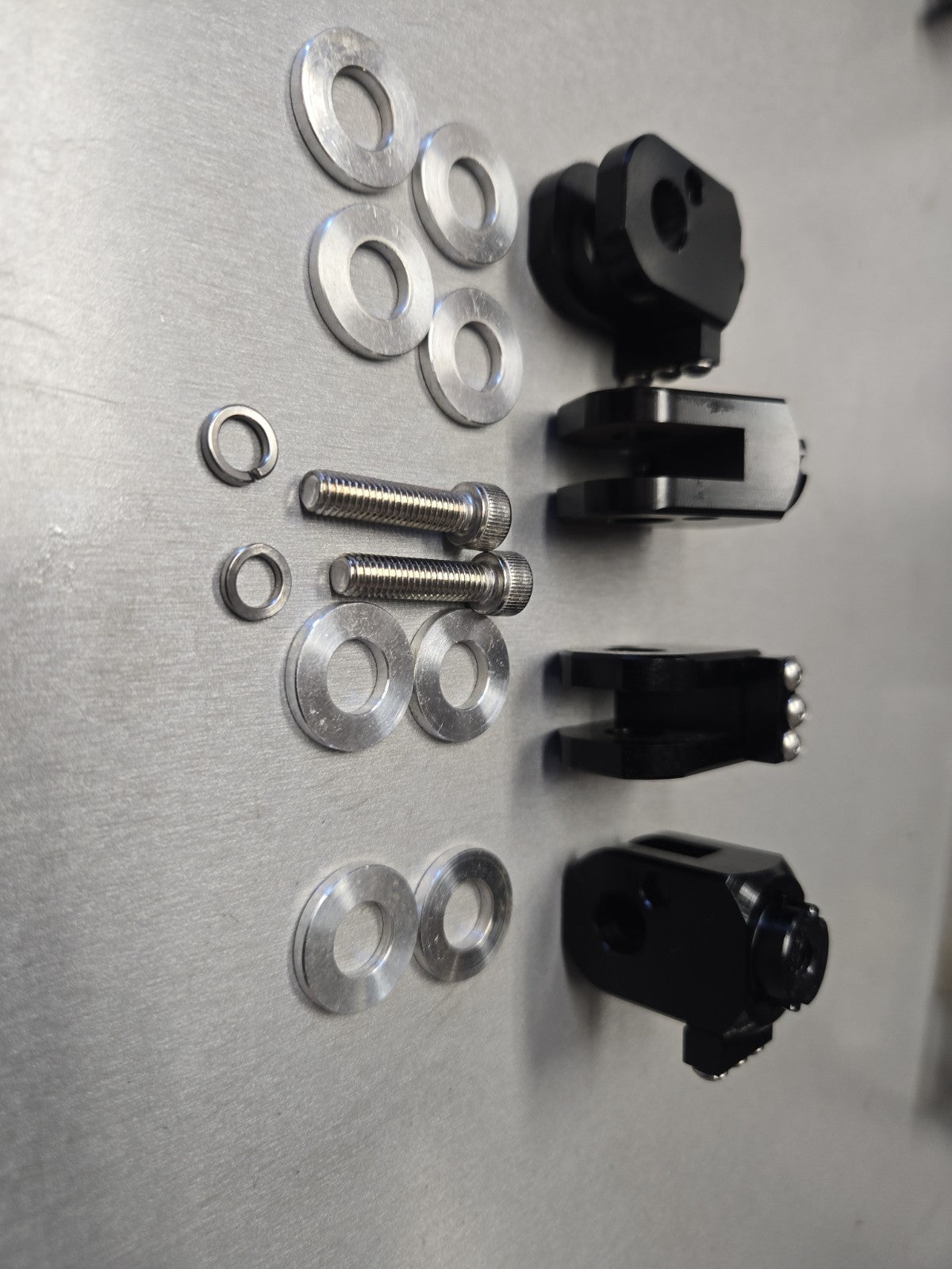 CNC BOB fp-p03-bk Footpegs Pedal billet racing billet foopegs #1129