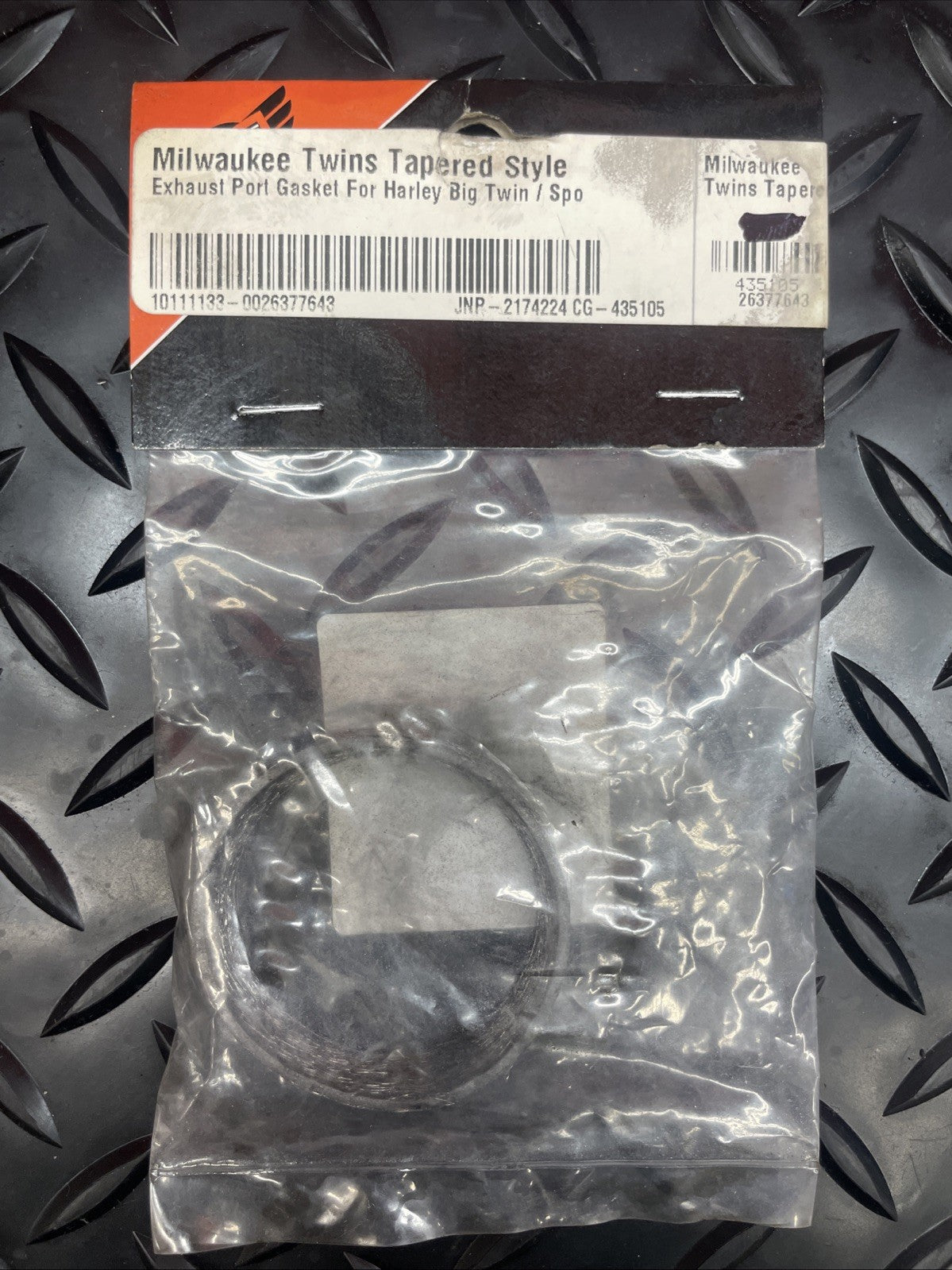 Harley Davidson Milwaukee Twins Tapered Style Exhaust Gaskets JNP-2174224  #0731