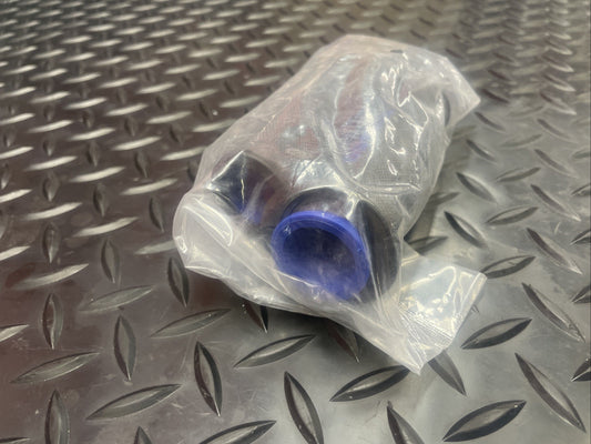 Domino Racing Motorcycle Grips 7/8” 22mm Black / Blue  #1387