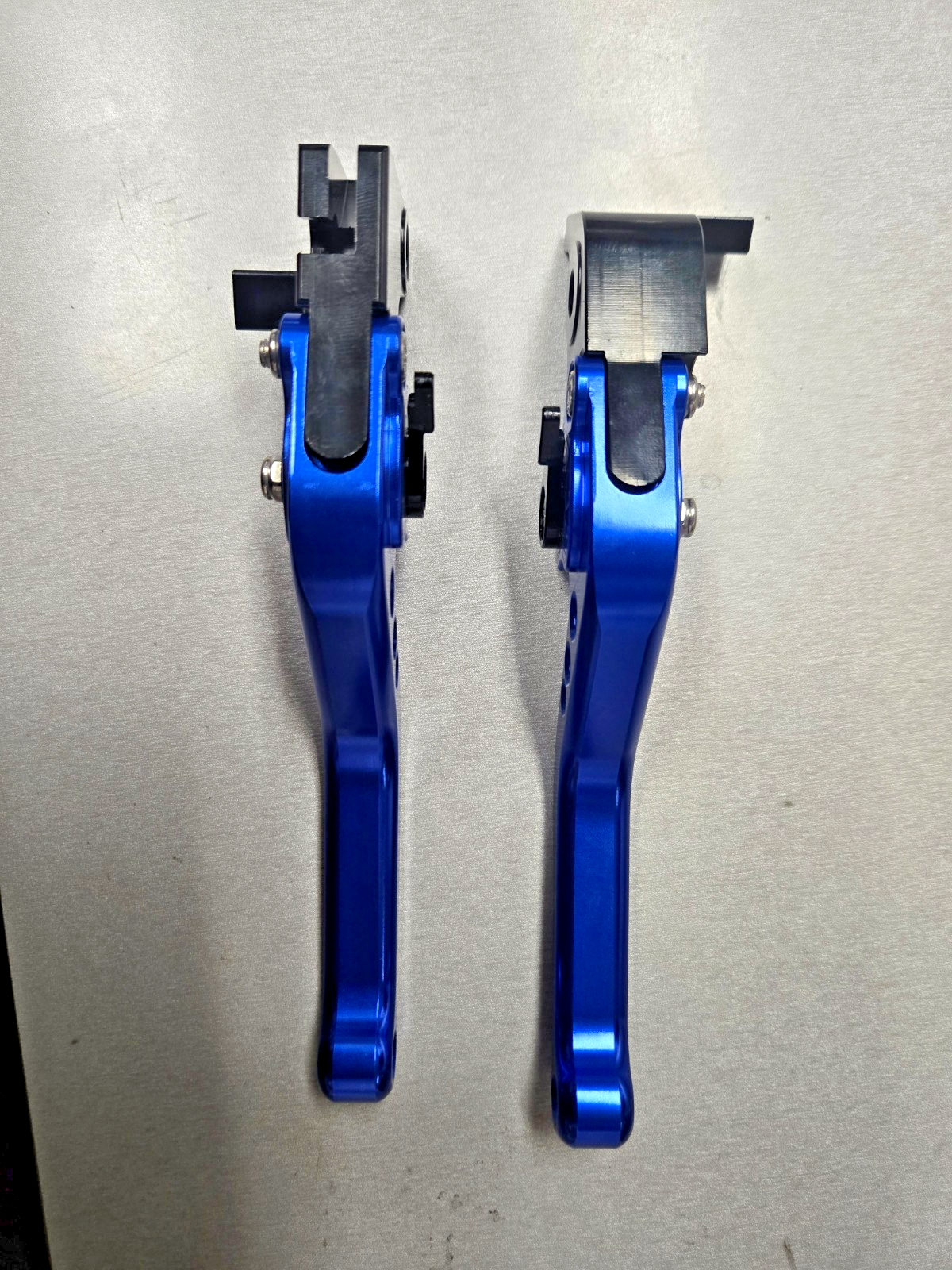 Motorcycle CNC Aluminum BLUE Clutch Brake Levers R104-Y688 Yamaha R1 2009 2014