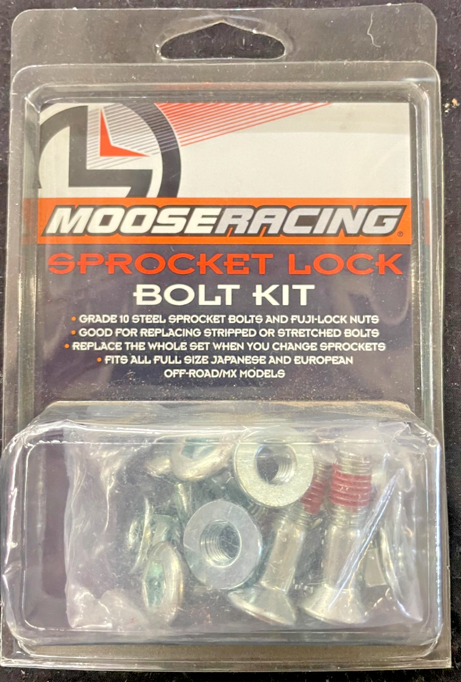 Moose Offroad Sprocket Bolt and nuts - 6 Pack 2401-1521      #0176