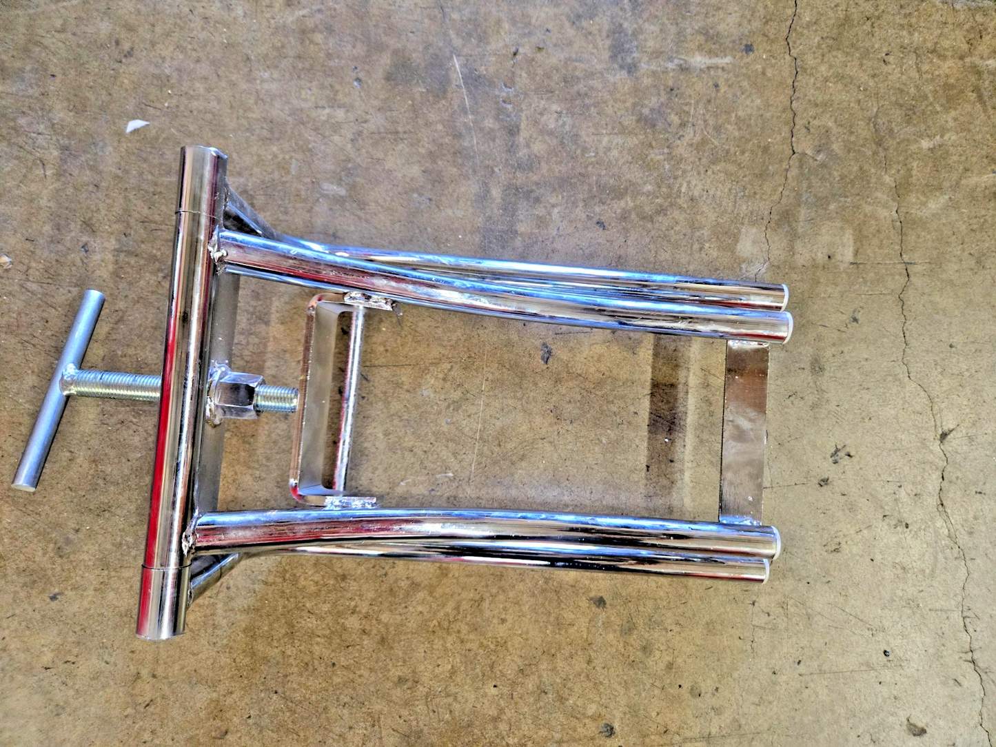 Motorcycle Tire Installation Assistance Tool Adjustable Lifting Frame  #0349