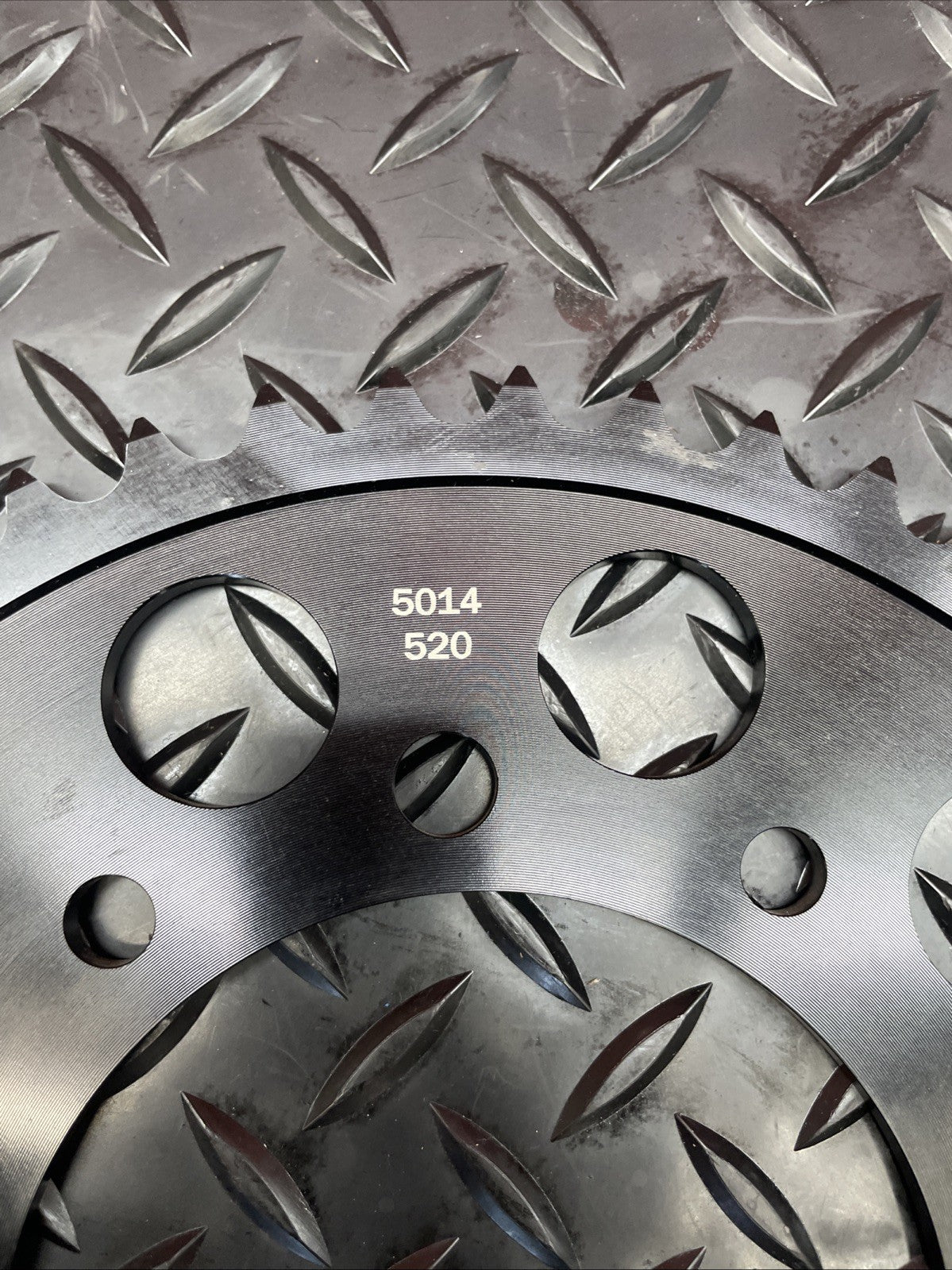 Yamaha R6 2001 DRIVEN RACING Aluminum Rear Sprocket 5014-520-47T  #0808
