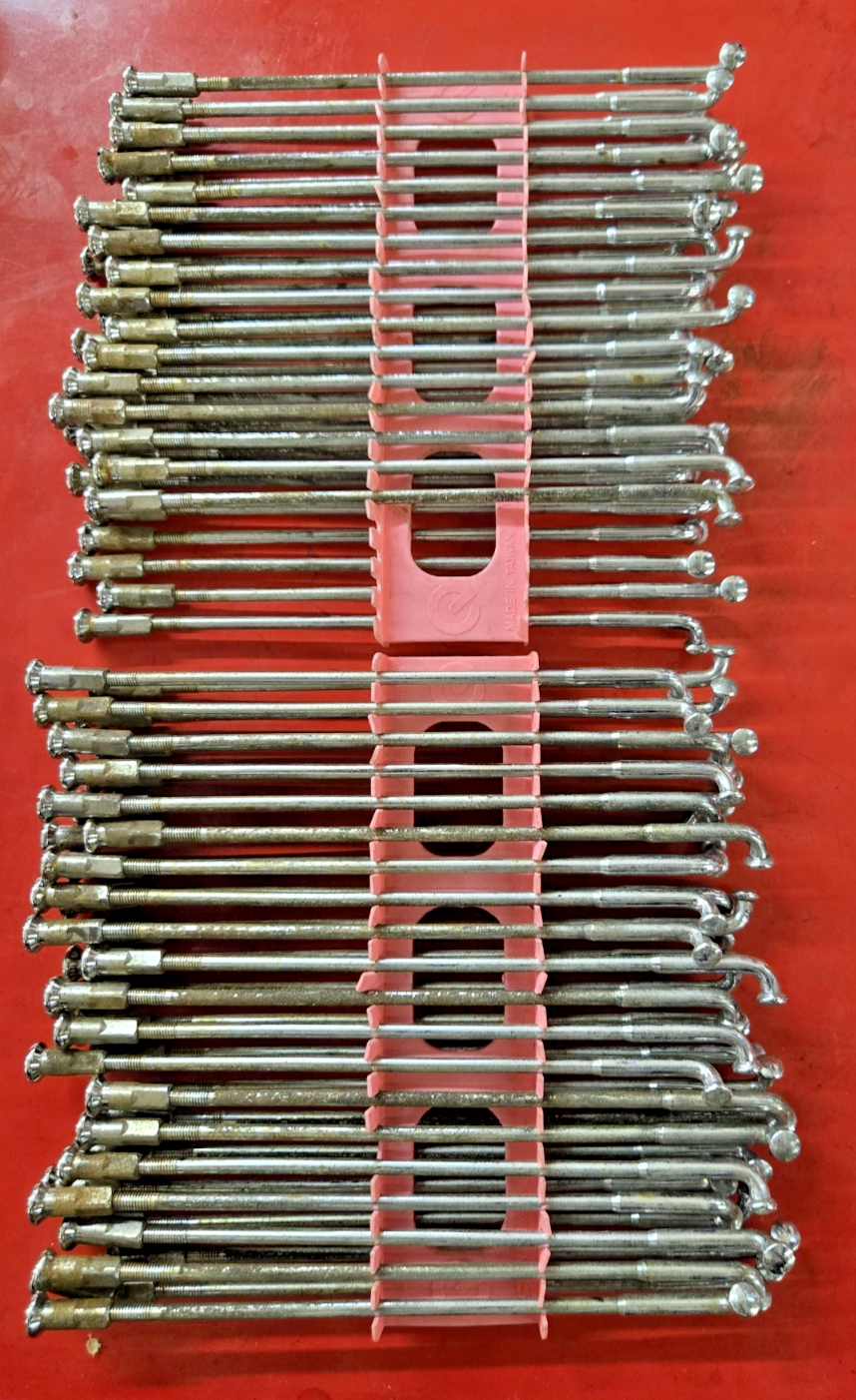 HARLEY DAVIDSON OEM Front/Rear Spokes KIT 7" LENGHT 76 COUNT  #0577