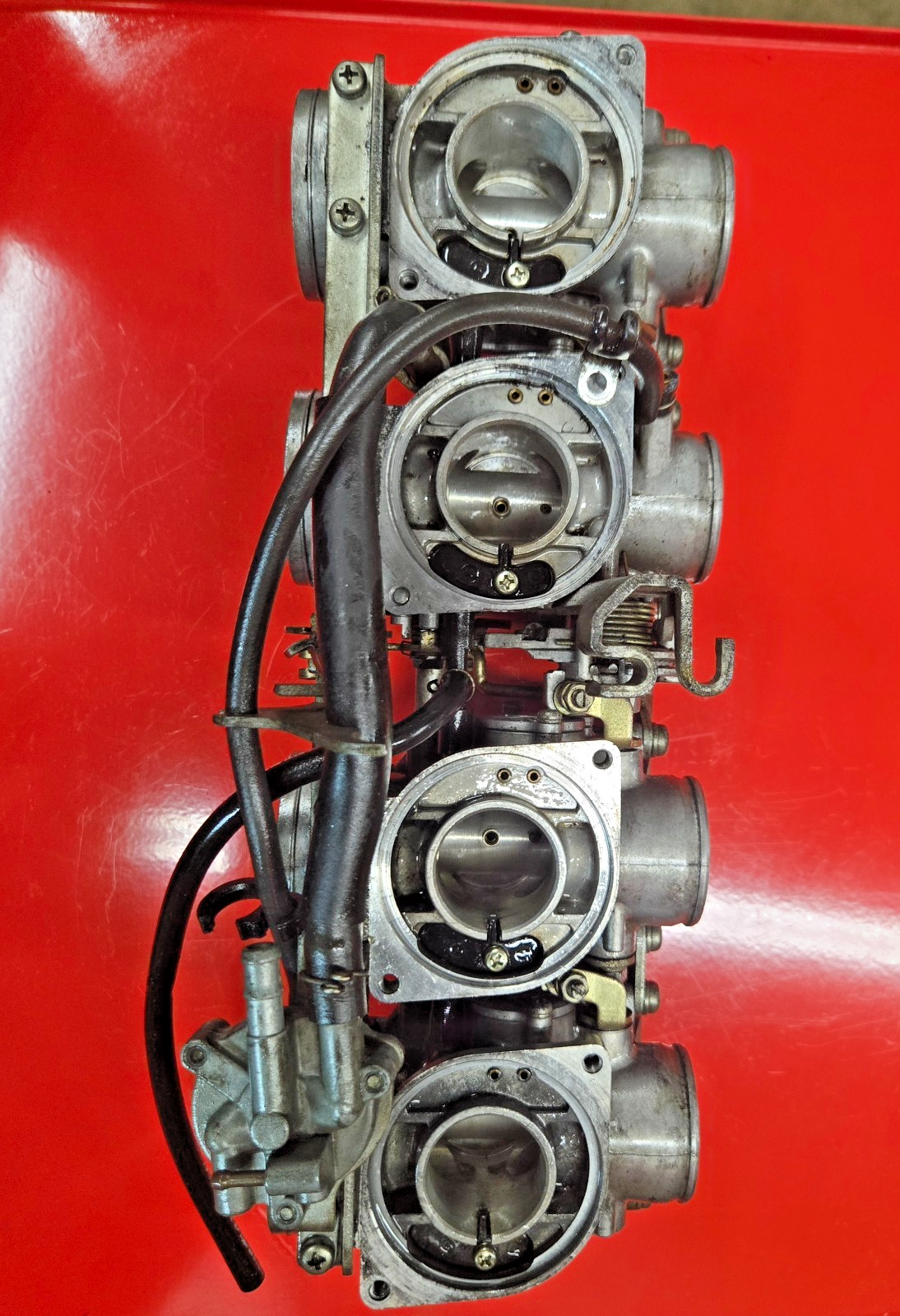 1979-83 Honda CB750 Keihin VB42A Carburetors assy 42AESGI    #0253