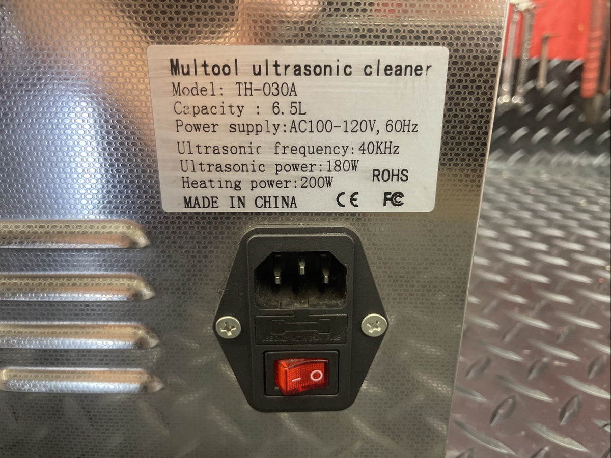 Multool 6.5L Digital Ultrasonic Cleaner with Timer Heating  #1094