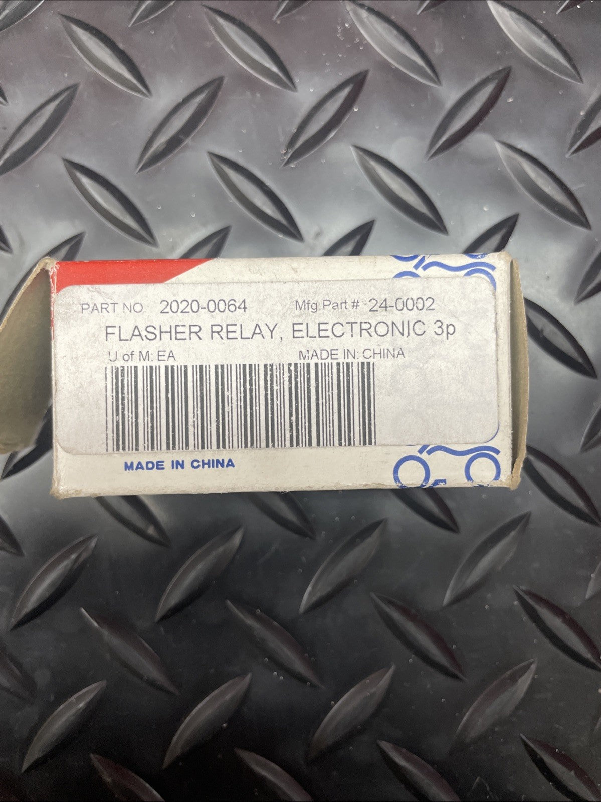 K&S 3 PRONG FLASHER RELAY  2020-0064  24-0002  12 VOLT 20 AMPS  #0879