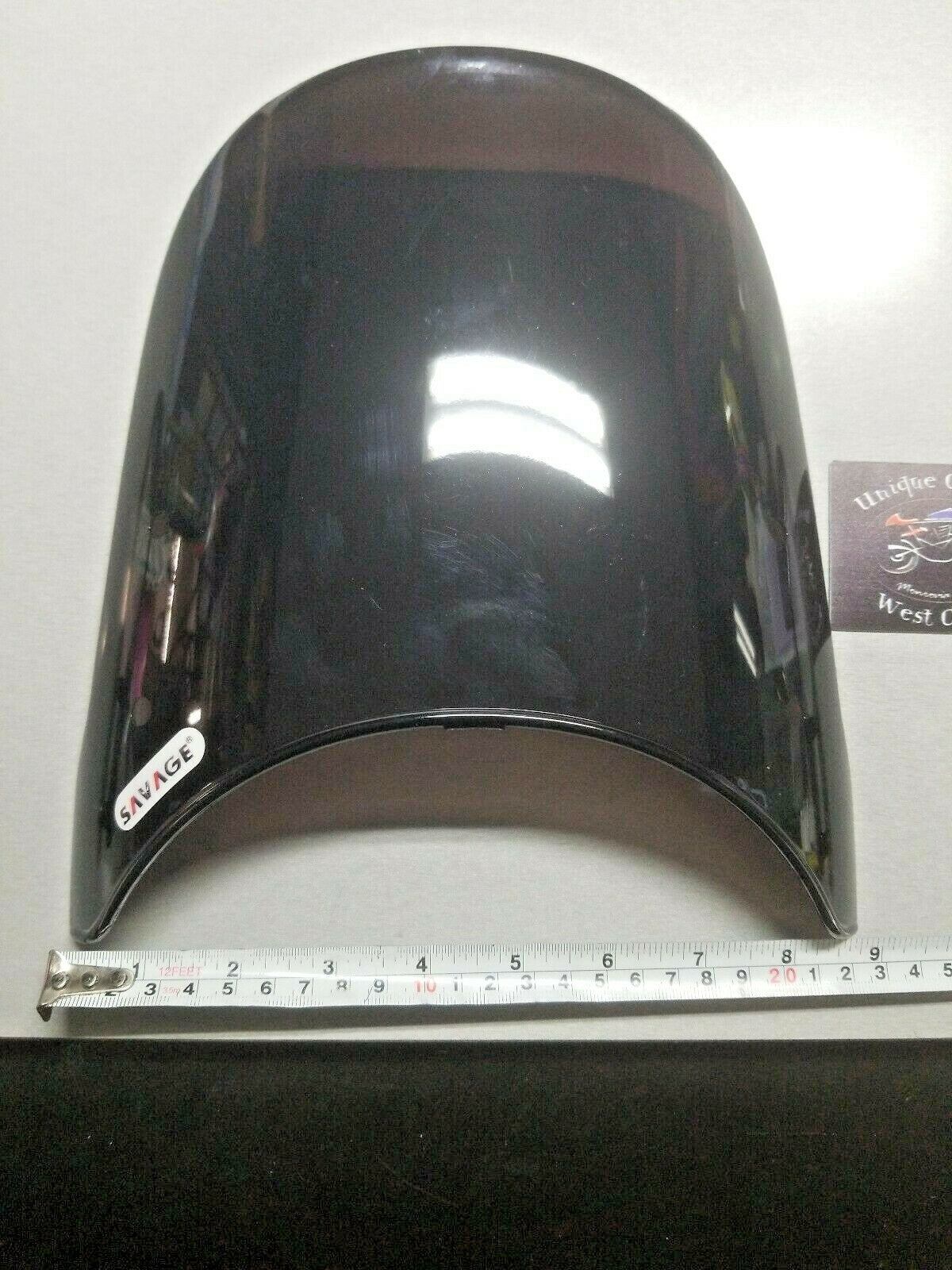 Universal Motorcycle Windshield Windscreen Deflector Wind Shield Screen triumph