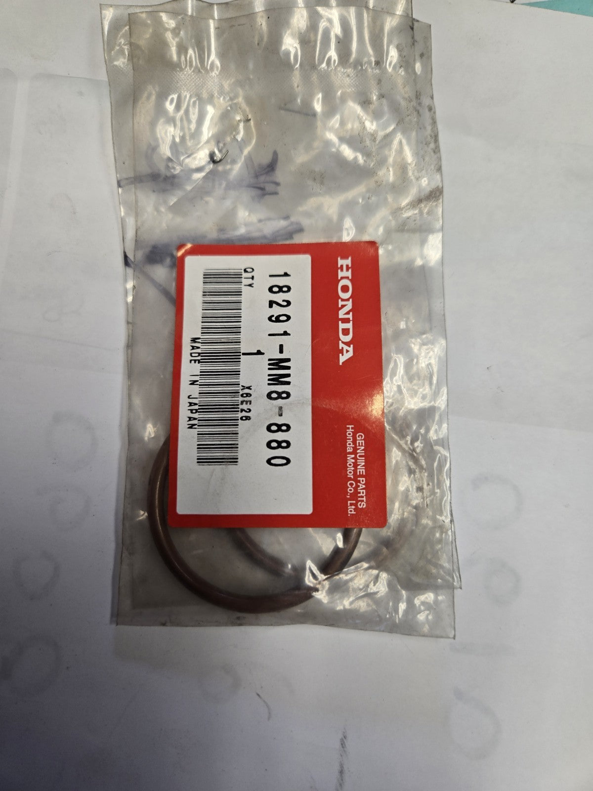 HONDA Genuine OEM Gasket EX Pipe 18291-MM8-880 #0606