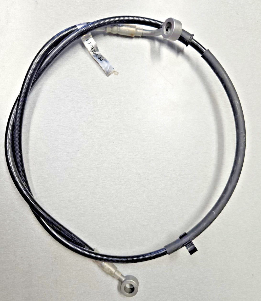 BRAKE LINE Black Braided 40" Universal Brake Line #0457