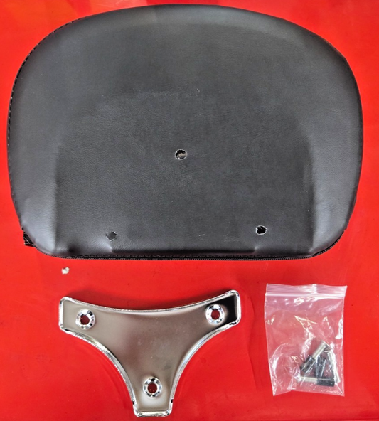 AFTERMARKET Backrest Passenger Pillow ONLY Harley Davidson NO SISSY BAR  #0424