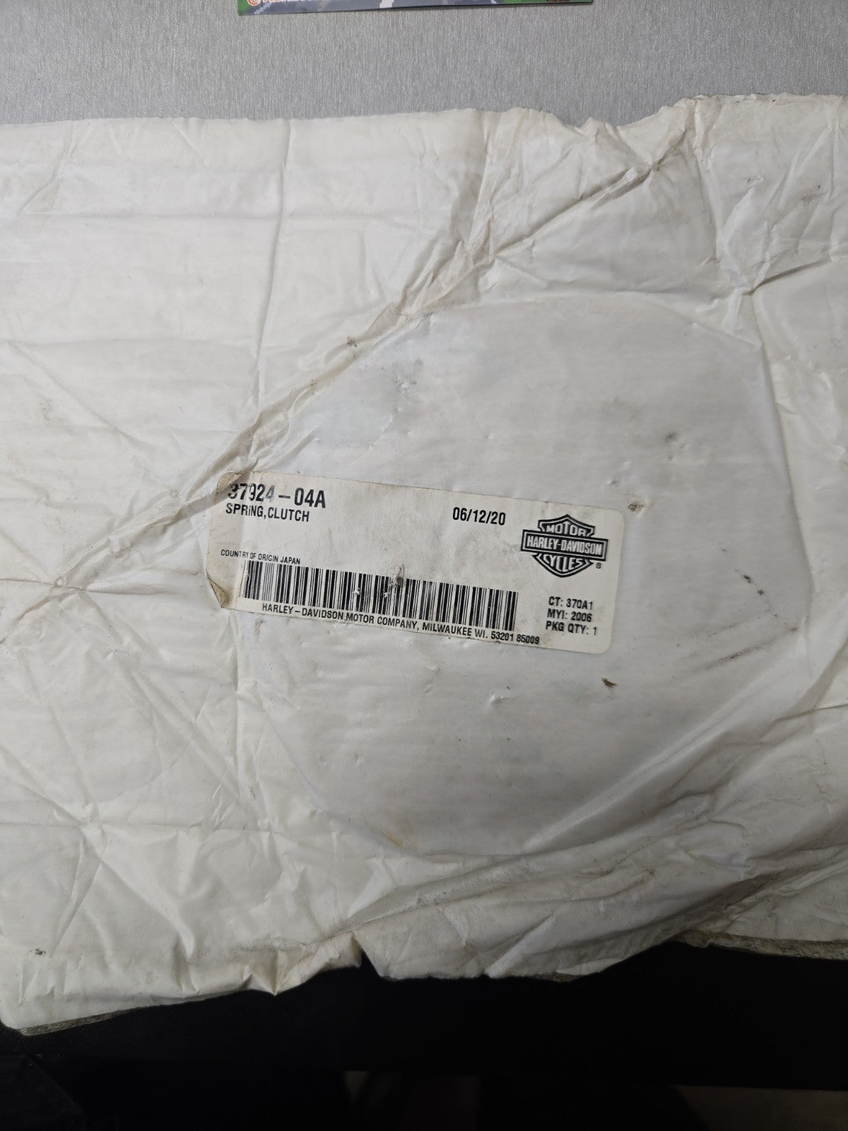 Harley-Davidson Clutch Spring 37924-04A Sportster XL 883 1200 OEM #0701