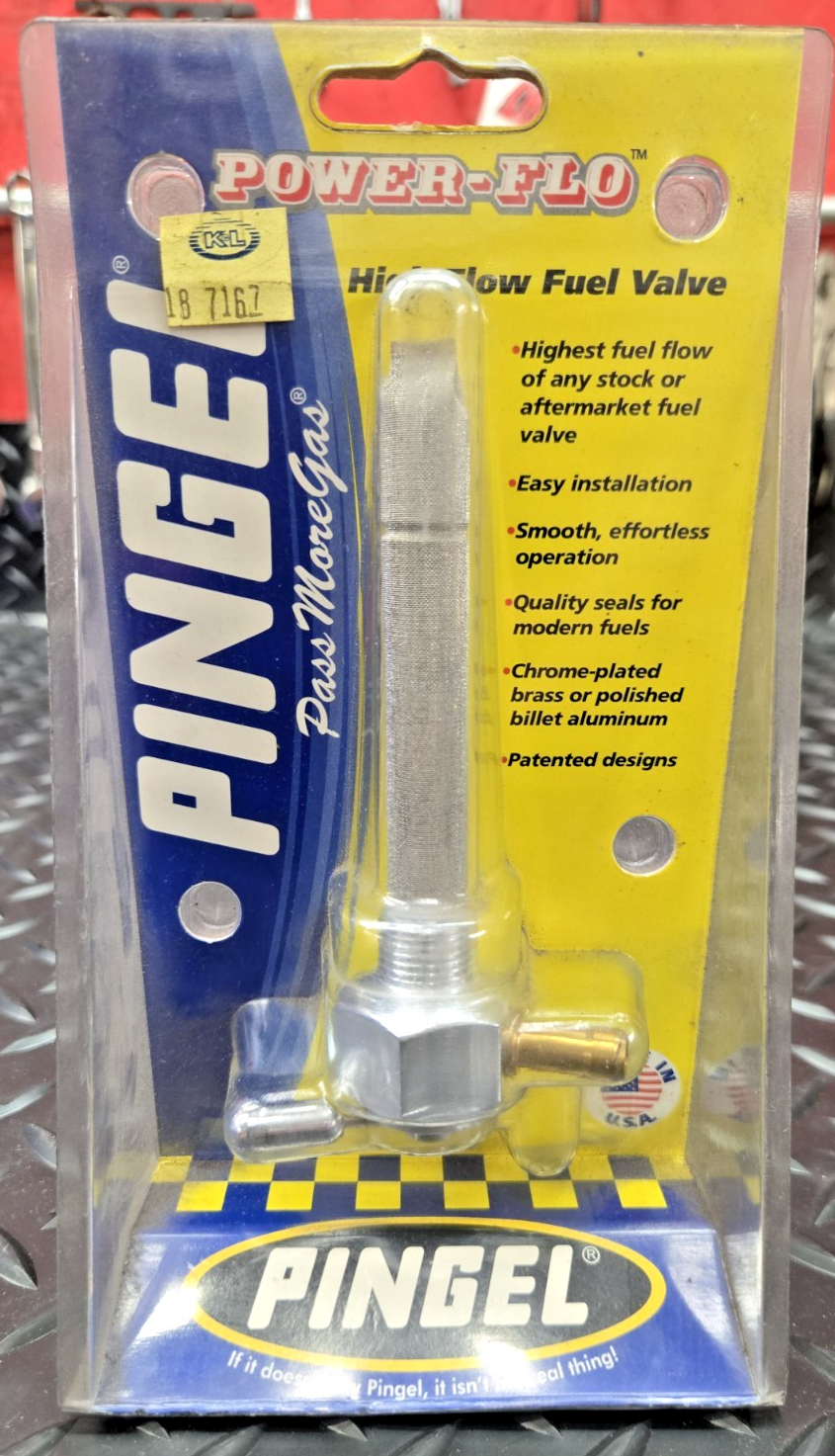 PINGEL POWER-FLO HIGH-FLOW FUEL VALVE #0537