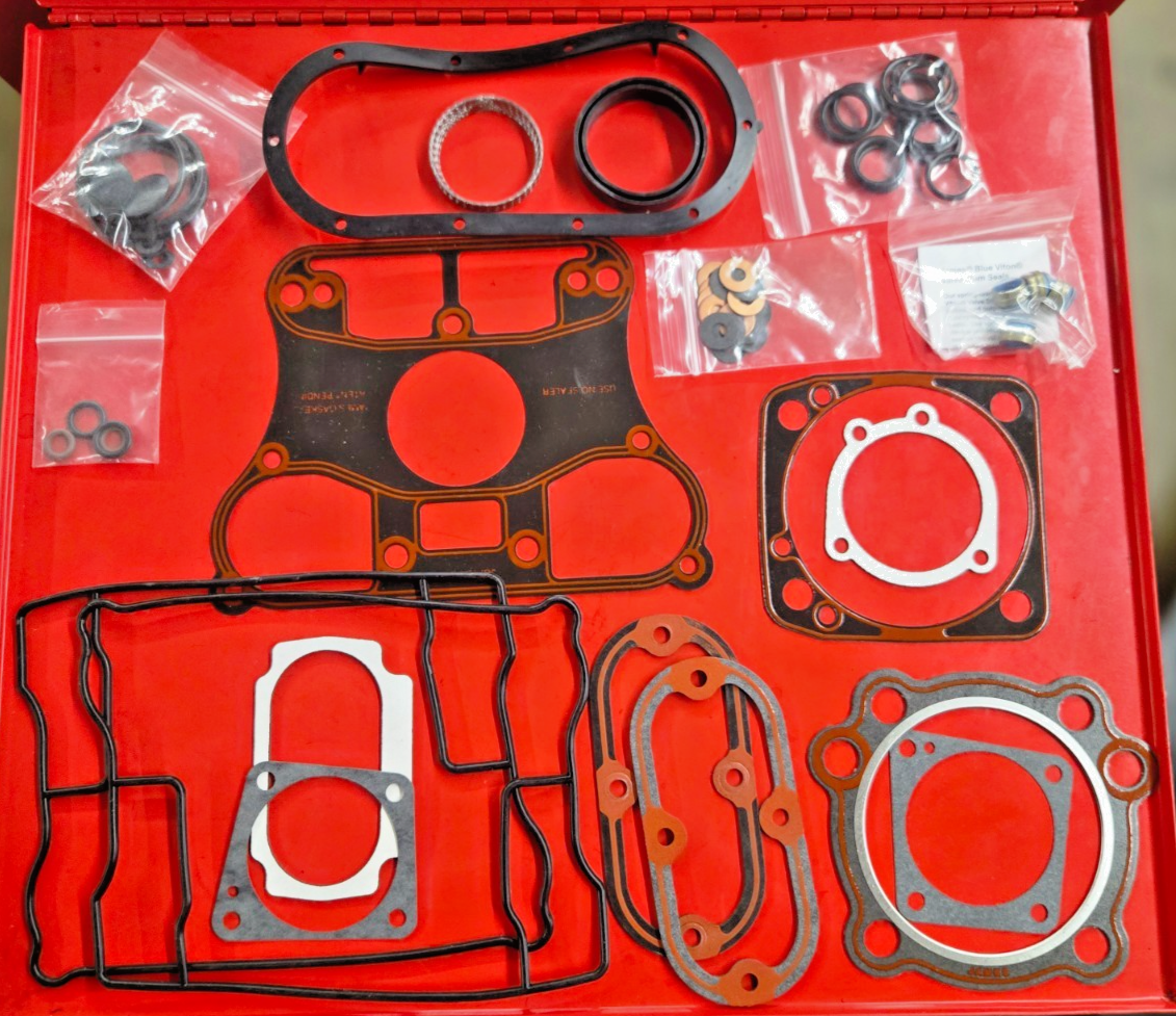 James Gasket JGI-17040-92-SS Top End Gasket Set OPEN BOX MISSING GASKETS #0402