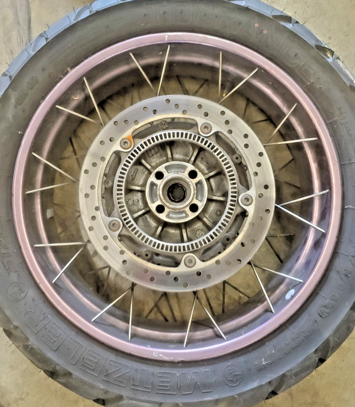 BMW R1150GS AND ADVENTURE ABS 17" REAR WHEEL 17 " FRONT WHEEL