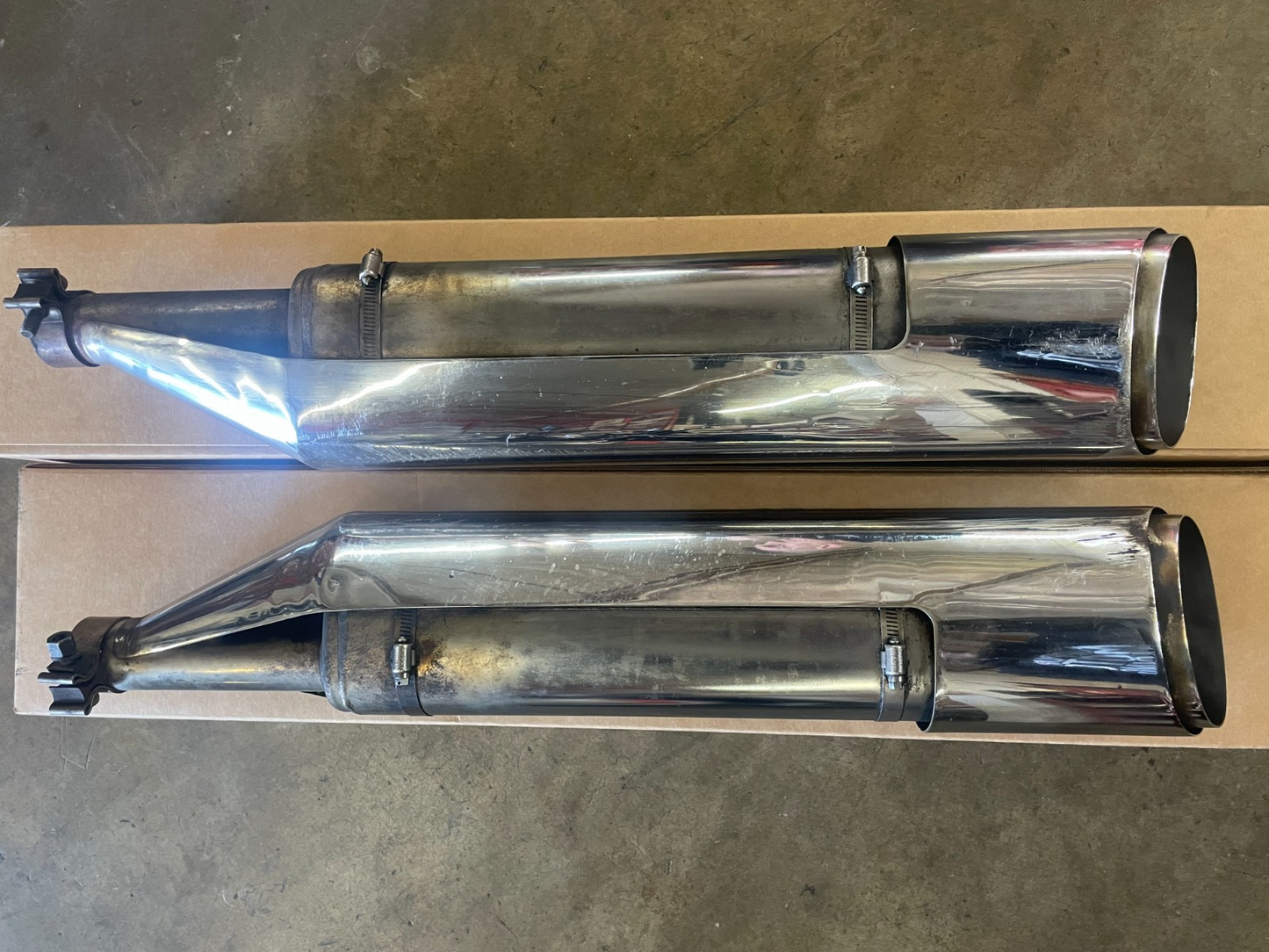 2003 Harley Davidson Road King Vance and Hines Full Exhaust #0260