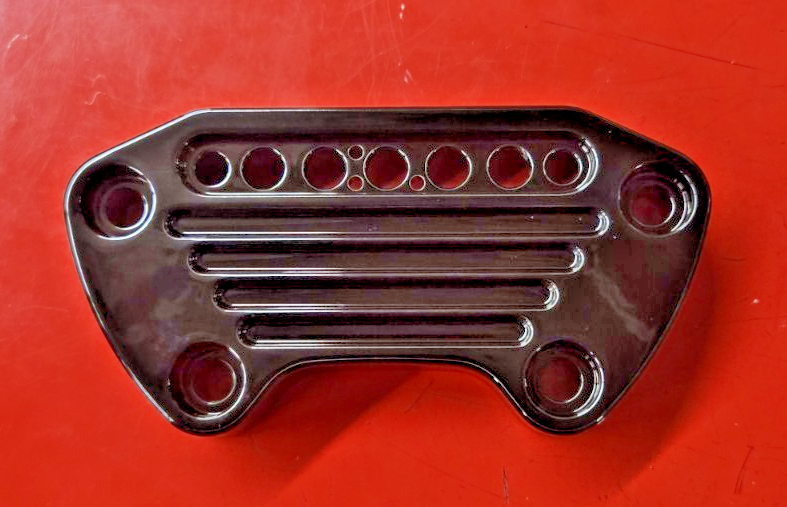 Side JBS Speedometer Relocation Bracket Cover Harley Sportster 883 XL 1200 #0629